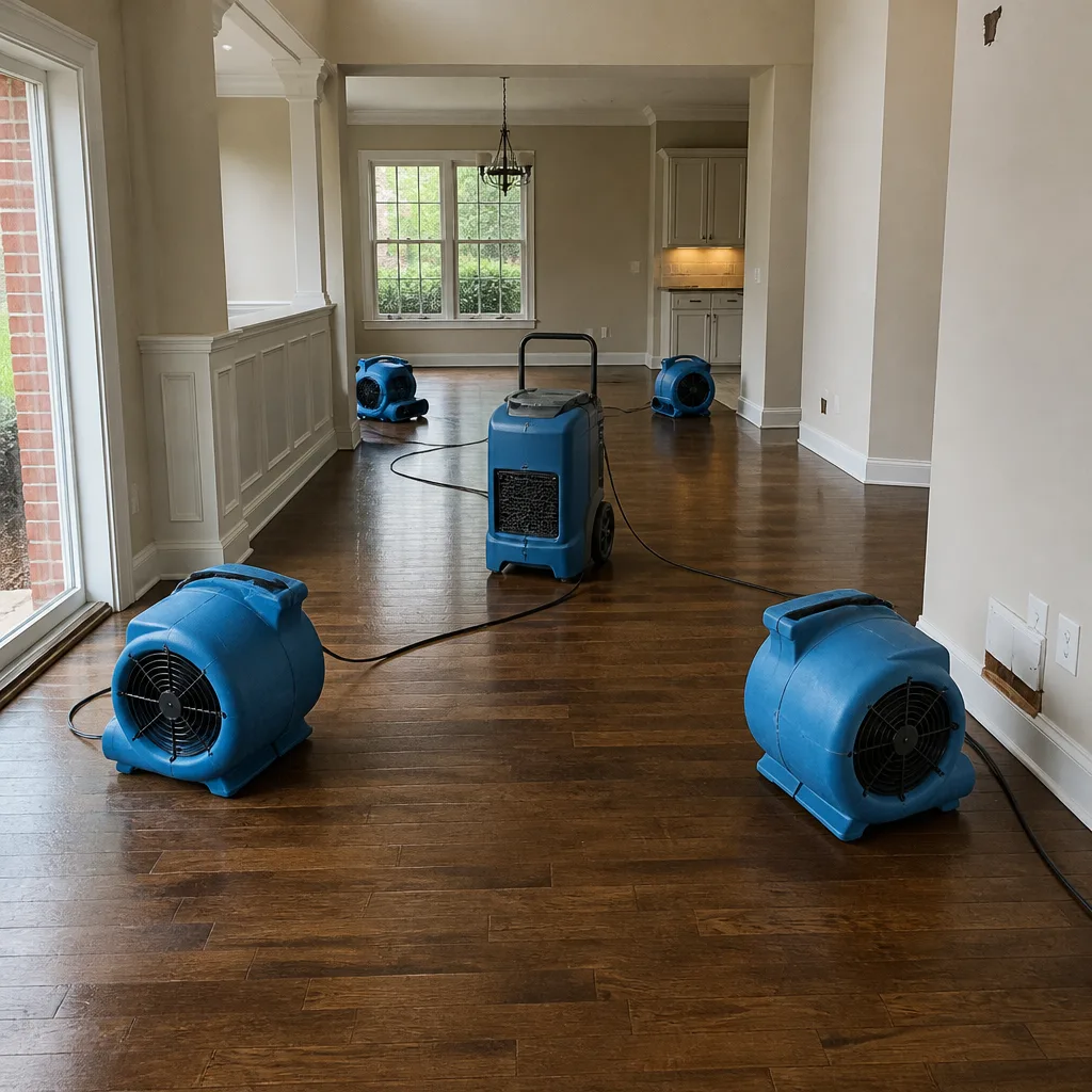 Water damage drying